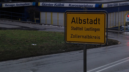 Ortsdurchfahrt Albstadt-Lautlingen (Quelle: RTF.1)