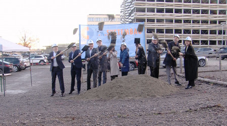 Spatenstich bei Ovesco Endoscopy (Quelle: BWeins)