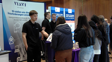 Ausbildungsmesse binea (Quelle: RTF.1)