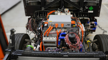 Wasserstoff LKW Motor (Quelle: ElringKlinger)